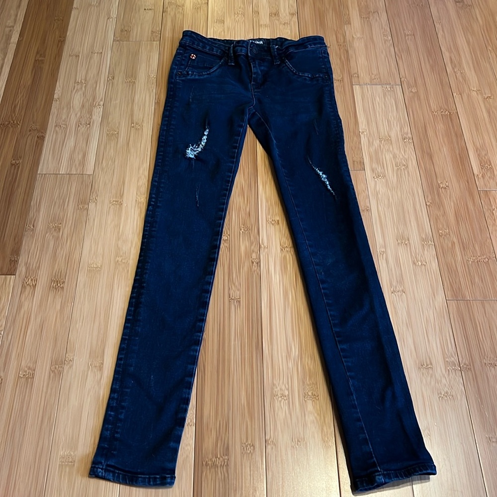 Girls Hudson skinny jeans size 12
